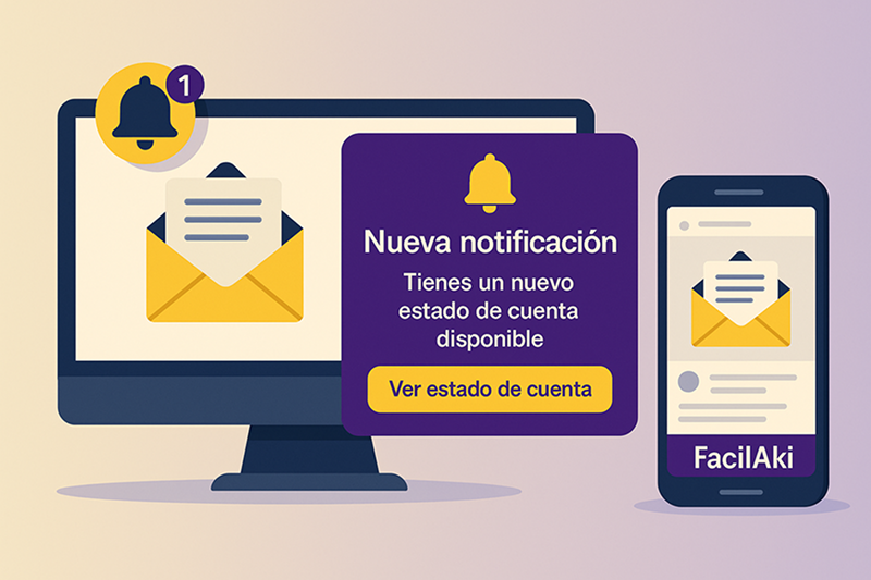 Paso 3 - Notificación